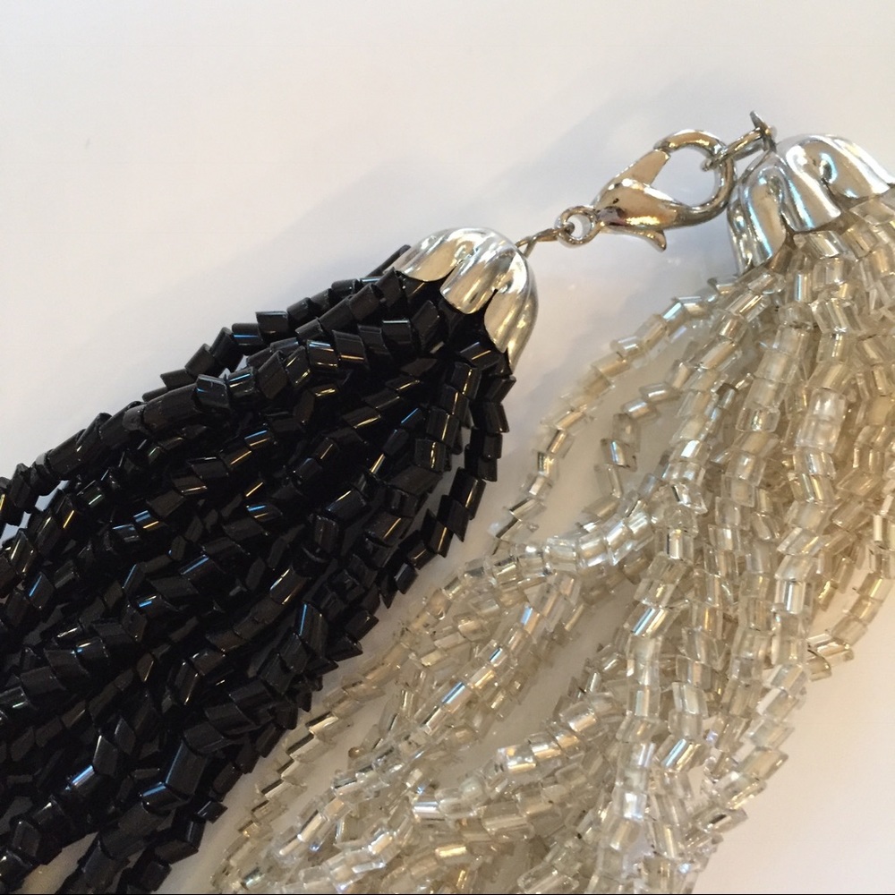 Seed Bead Multi Strand Necklace - image 3